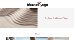Desktop Screenshot of bhavaniyoga.com